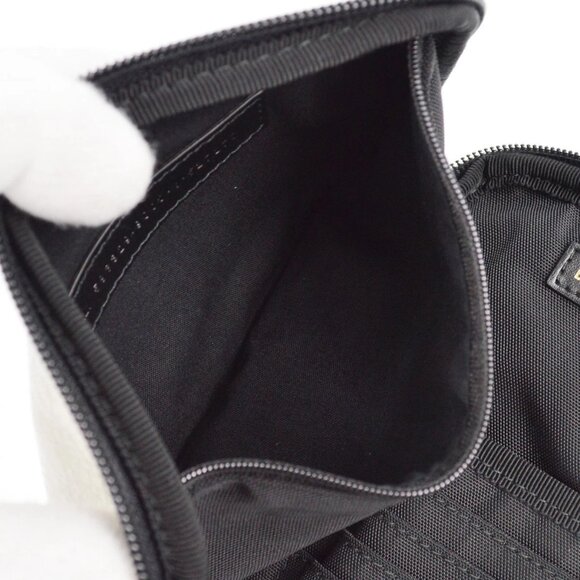 Balenciaga White Black Explorer Crossbody Bag Pochette - Picture 6 of 10